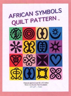 APQ 420- Sew Fabulous® Symbology Applique Quilt Pattern