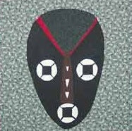 AMA 4 - Sew Fabulous® Songye African Mask Applique Pattern