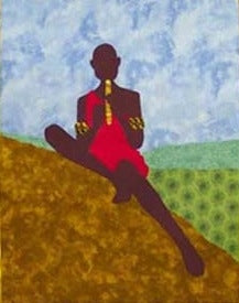 APJ-39 Sew Fabulous® Maasai Flute Player Applique Pattern