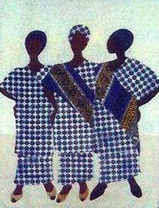 APJ-45 Sew Fabulous® Kanga Woman Applique Pattern