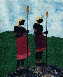 APJ-51 Sew Fabulous® Maasai Men Applique Pattern