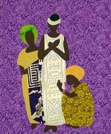 APJ-59 Sew Fabulous® Asante Bride Applique Pattern