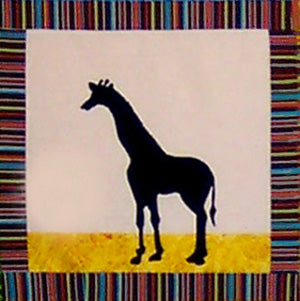 ASA 103- Sew Fabulous® Safari Giraffe Applique Pattern
