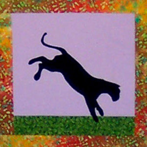 ASA 108- Sew Fabulous® Safari Panther Applique Pattern