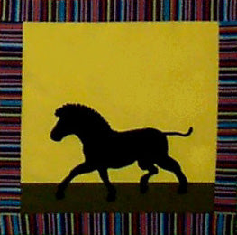 ASA 109- Sew Fabulous® Safari Zebra Applique Pattern