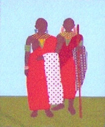 APJ-55 Sew Fabulous® Maasai Women Applique Pattern